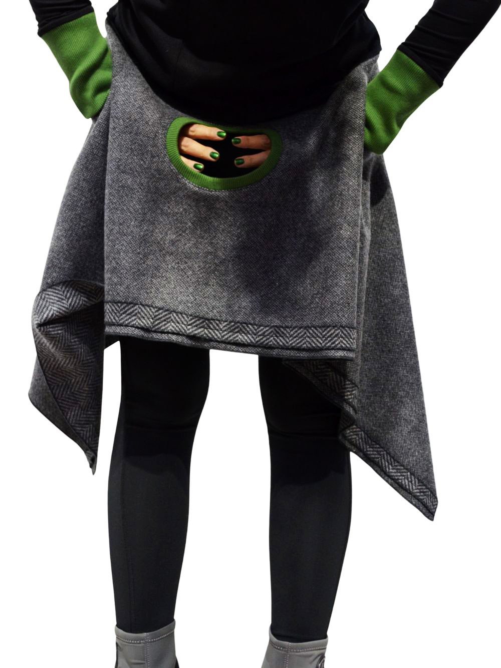 FAKE suknja Wool'n'green