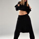 Baggy trenerka "ANĐEO" - black