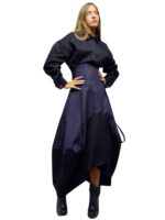 SUKNJA High Waist BLUE DENIM - Slika 6