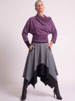 Suknja The Best DOVE BLUE skirt EVER - Slika 2