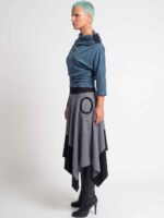 Suknja The Best DOVE BLUE skirt EVER - Slika 4