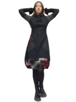 Casual "A" BLACK haljina - Slika 2