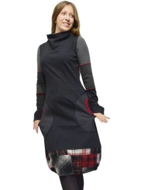 Casual "A" BLACK haljina