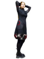 Casual "A" BLACK haljina - Slika 4