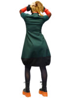 Green "A" haljina