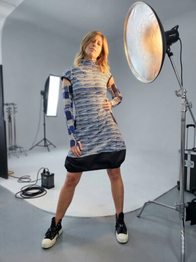 Indigo dress