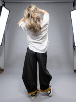 Denim ORIGAMI pantalone - Slika 4