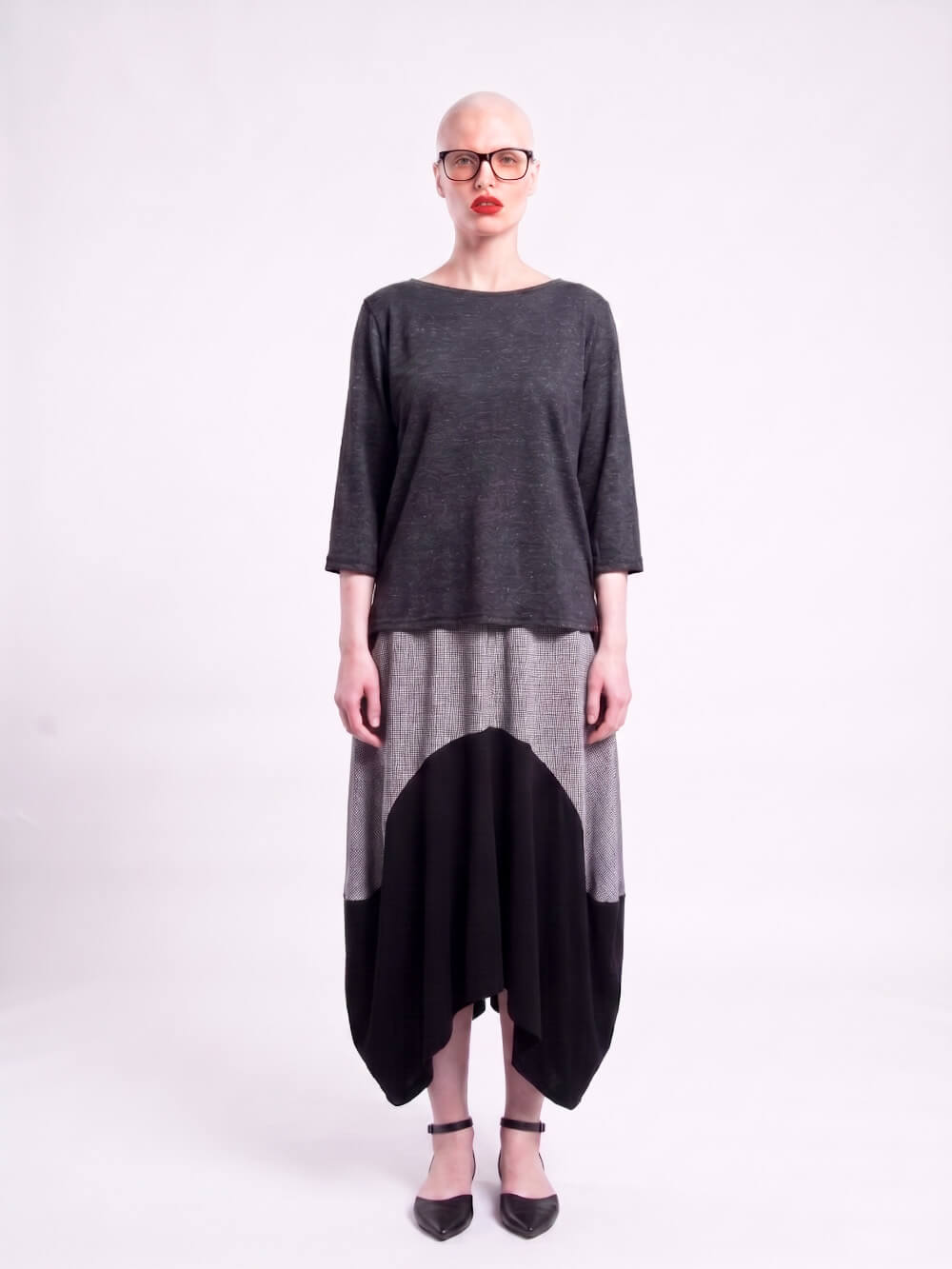 Bluza Basic SLUB - Black