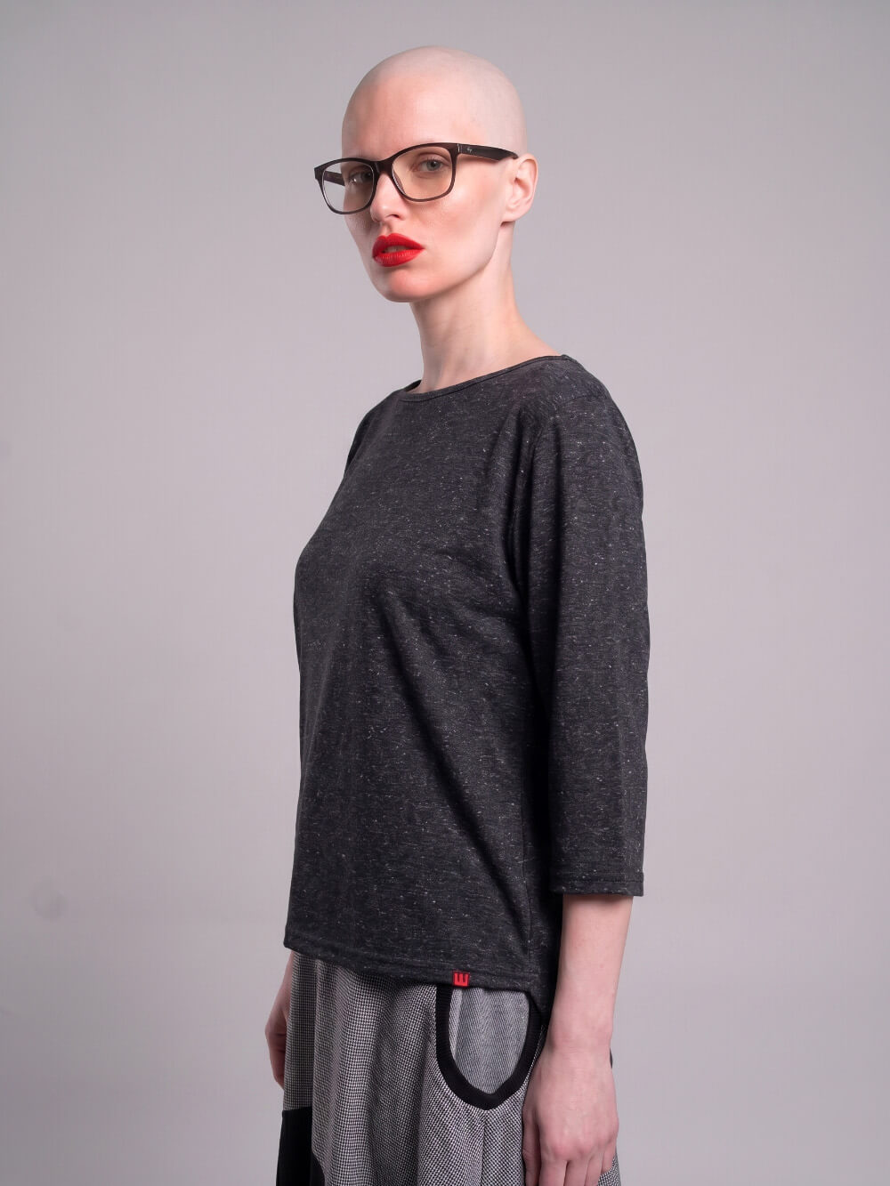 Bluza Basic SLUB - Black