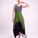 High Lempicka Green skirt