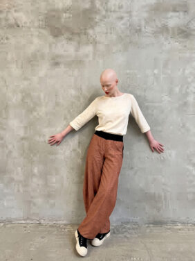 Pantalone BLUSH STRIPES