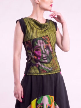 Majica "Pop-Art Muza"