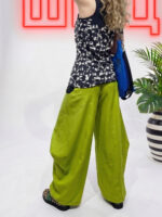Pistacio origami pantalone