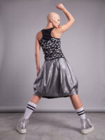 Silver diamond suknja